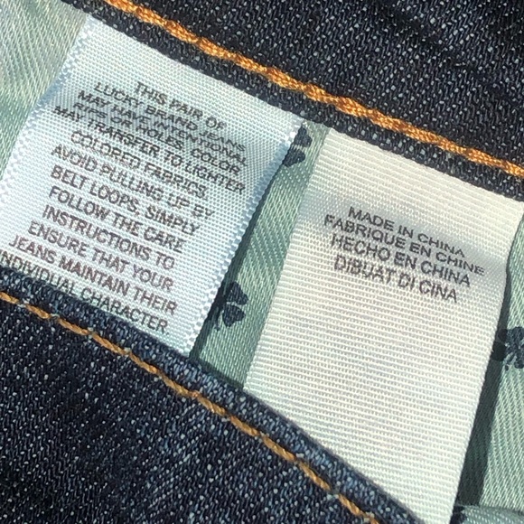 LUCKY BRAND Mens 181 Relaxed Leg Jeans Size 44x34 NWT - Picture 8 of 13